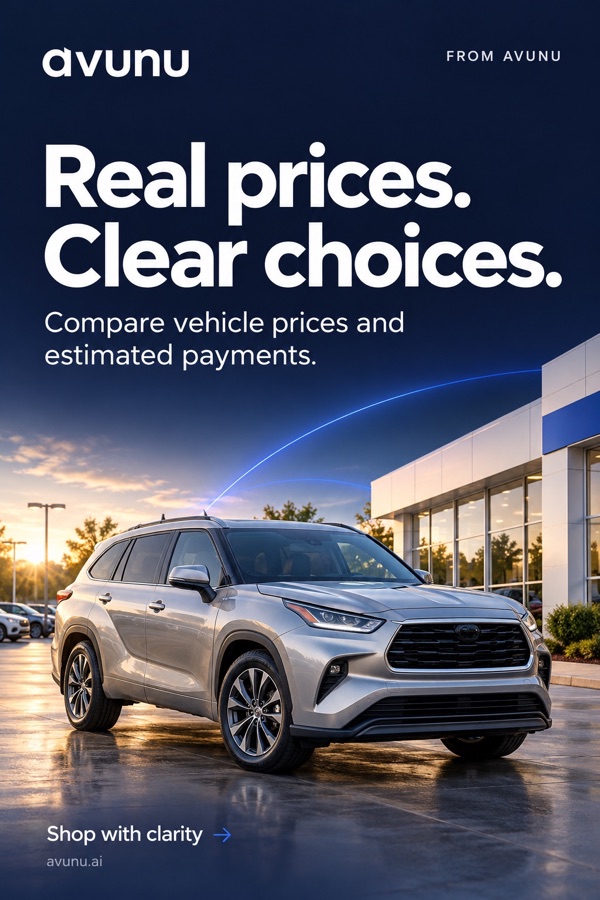 Real prices. Clear choices. Compare vehicle prices and estimated payments. Shop with clarity