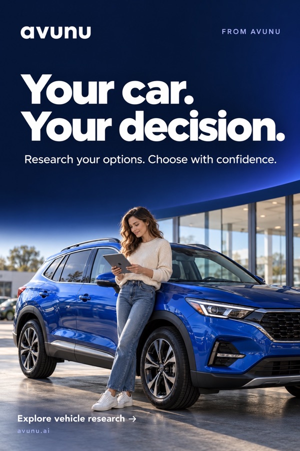 Your car. Your decision. Research your options. Choose with confidence. Explore vehicle research